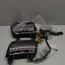 KEWISAUTO LED Sequential Flashing Turn Signal & Side Marker Lights Kit for Wrangler JL, Fender Flares Lights Wheel Eyebrow Light DRL for Jeep Wrangler JL 2018-2022 Accessories