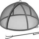 Good Directions 774 Heavy Duty Pit Spark Fire Screen Hinged for Easy Access, 24 Inch