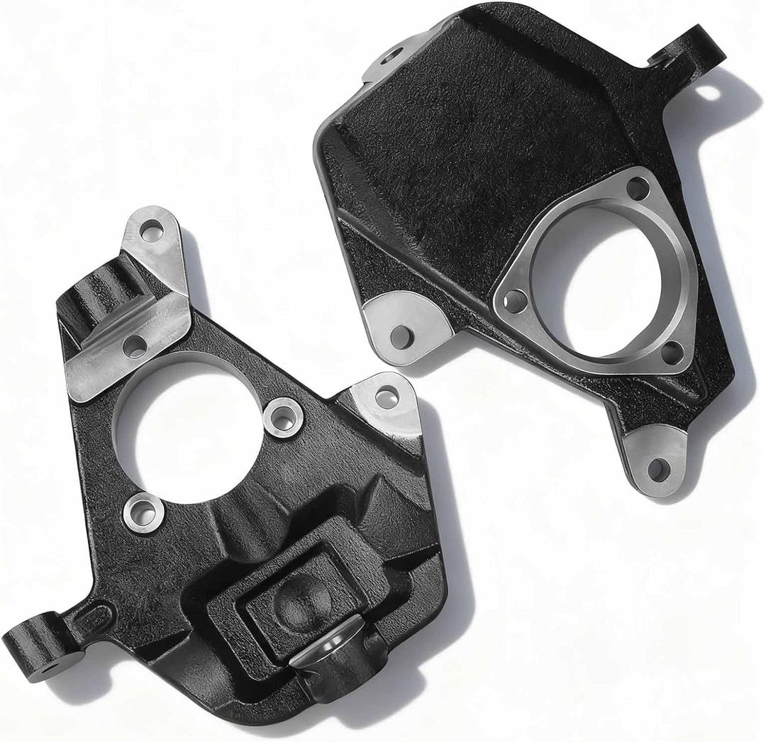 2" Drop Lowering Spindles Set for 2WD 4WD AWD 1999-2006 Chevy Gmc Silverado Sierra 1500 Cadillac Escalade Suburban Avalanche Tahoe Yukon