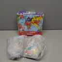 2 Sets World Puzzle United States Map Puzzle with Poster World and US Geography Jumbo Round Floor Puzzles Jigsaw for Kids Ages 3-5 Educational Learning Toys Puzzles Valentines Birthday Gift 70 Pieces