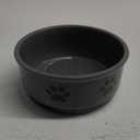 KPWACD Ceramic Pet Bowl for Dogs and Cats, Weighted Non-Slip Dog Bowls Food and Water Dish, Durable Pets Feeding Bowls Suitable for Small, Medium, and Large Dogs, Grey, 36 Oz