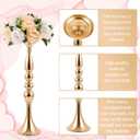 Didaey 12 Pcs Gold Wedding Centerpiece Stand Metal Flower Arrangements Holder Tall Centerpiece for Table Gold Vase Flower Stand for Wedding Reception Event Party Hotel Home Decor(20 Inches)