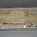 3D Wooden Toy Cars Display, Wall-Mounted for 42 Toy Cars, 1/64 Scale Model Car Organizer with Unique Patchwork Design, 82.7" H X 18.9" W X 12.6" D