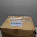 GarveeHome Washable Area Rugs 8x10 Non Slip Soft Large Living Room Rug Modern Checkered Bedroom Rug Soft Geometric Bordered Throw Carpet for Dining Room Home Decor Office Nursery, Brown