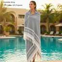 Large Throw Blanket Yoga Blanket Turkish Beach Towel Mens Birthday Gift Idea Dad Father Day Husband Brother Uncle Boyfriend Male Grandpa Him Appreciation Thank You Retirement 60th 50th 40th 30th
