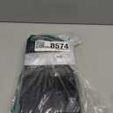 50 Pack Matte Black Stand Up Bags  5 Mil 8.5x6.5 Inches Smell Proof Resealable Bags, Heat Sealable Plastic Foil Packaging Pouch Bag, Large Food Storage Pouches