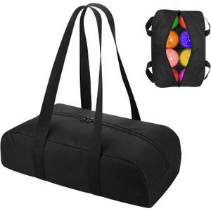 Cosmos Bocce Sets Carry Bag Bocci Storage Organizer Bag for Holding 8 Boccie Balls, Portable Bocce Balls Tote Bag for Carrying Bocce Game Equipment to Backyard Lawn Beach