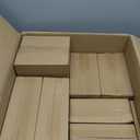 Pokini 32 Piece Double Bowl Dinnerware Sets with Pasta Bowls, Highly Chip and Crack Resistant Plates and Bowls Sets, Natural Earthyware Ceramic Dishware Sets, Service for 8 Brown Green