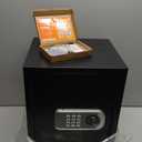 [16.54" Tall] Safe Box, 2.8 Cuft Home Safes Water and Fireproof, Anti-Theft Security Safes for Home with Programmable Keypad Spare Keys, Digital Safety Box for Money Documents Valuables Jewelry