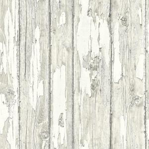 Surface Style - Peel and Stick Wallpaper, Rustic Wallpaper for Bedroom, Powder Room, Kitchen, Self Adhesive, Vinyl, 30.75 Sq Ft Coverage (Vintage Panel, Cloud)