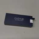 GUDVUE Mens Blue Light Glasses Rectangle Computer Glasses Gaming Glasses, Black/Gunmetal