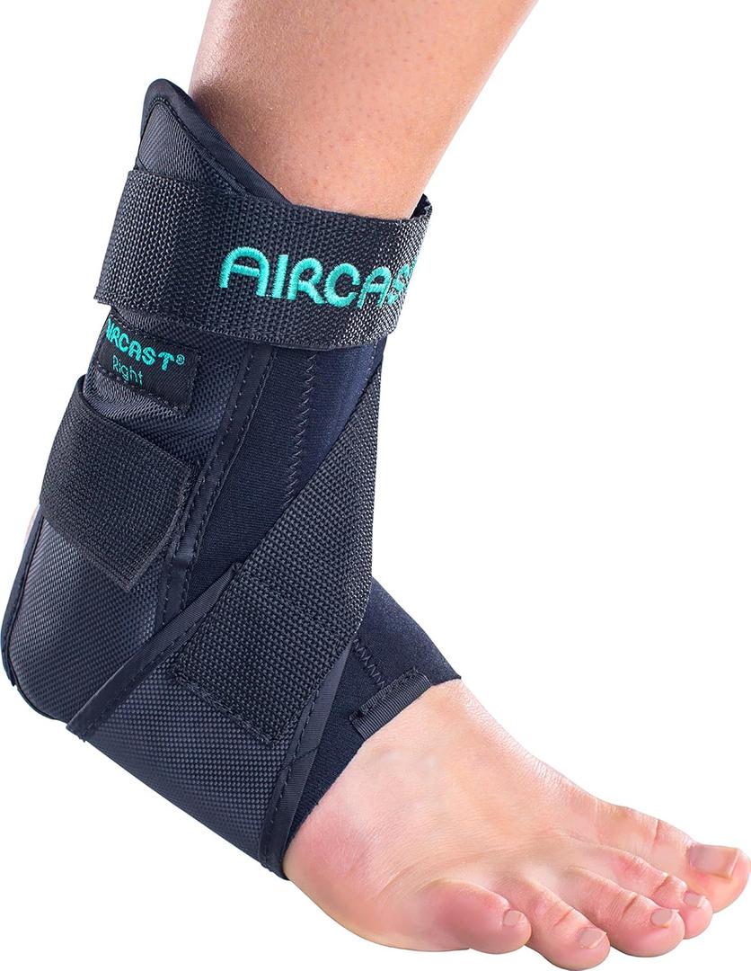 Aircast Airsport Ankle Brace for Chronic Ankle Instability - Durable and Comfortable, Medium, Right