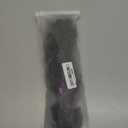 12 inch 40 Stands Interlocking Loc Extensions Human Hair, 0.2cm Width 100% Human Hair Dreadlock Extensions, Soft Human Hair Dreads Extensions, Natural Black (12 inch 40 Strands,1B 0.2cm)