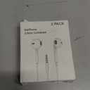 for Apple Earbuds Wired [Clear Call & No Noise], [MFi Certified] 3.5mm Headphones with Microphone Volume Control HiFi Stereo Ear Buds for iPhone/iPad/Kindle/Weather Radio/Airplane [2 Pack]