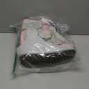 Walking Boot for Broken Foot, Air Cam Walker Boot for Foot Injury Adjustable Fracture Support for Sprained Ankle, Grey Shell with Light Pink Lining for Women, Medium