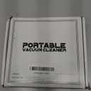 Portable Car Vacuum Cordless Mini Handheld Vacuums Cleaner High Power with LCD Display and Multi-Nozzles, Hand held Cleaners for Car, Home, Office, Sofa, Pet Hair,Keyboard (Black)