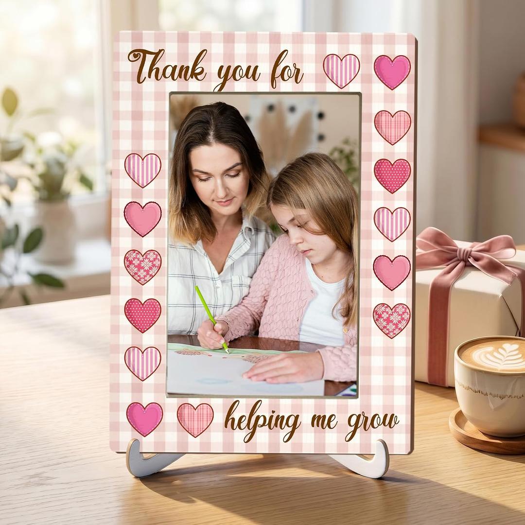 Thank You for Helping Me Grow Picture Frame, 4x6