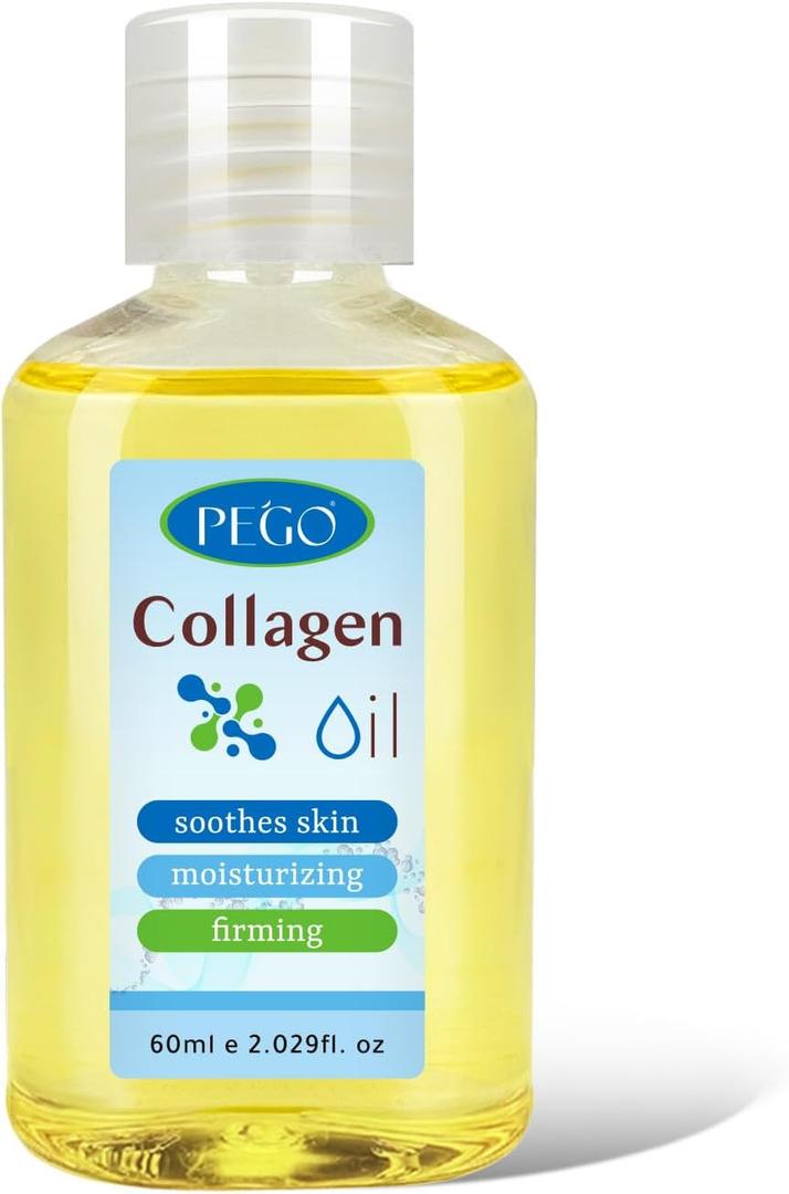 Collagen Body Oil,Firming & Lifting Massage Oil,Hydrating Moisturizing Oil Anti-Aging & Anti-Wrinkle Skincare (1Pack)