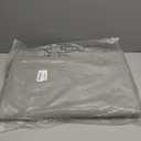 12' x 8' Retractable Patio Awning Replacement Fabric Cloth, Durable Exterior Sunshade Canopy Cloth, Reinforced Multi-Purpose Waterproof Protective Awning Cover, Gray