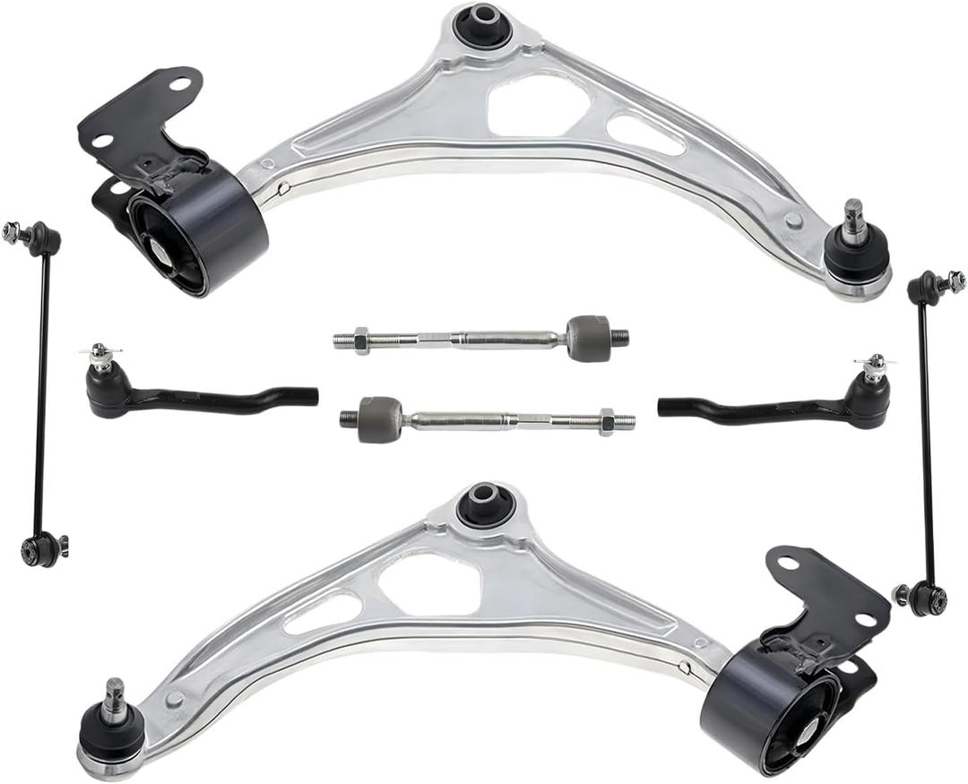 8Pcs Front Lower Control Arm Suspension Kit Fit For 2018-2025 Honda Odyssey