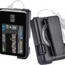 Tslim x2 Pump Case with 360 Rotatable Clip, Compatible with t:Slim, t:Slim G4 (Black)