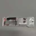 Mosonio Compatible With Apple Watch Band 38mm 40mm 41mm 42mm 44mm 45mm 46mm 49mm with 2 Pack Case Women, Jewelry Replacement Metal Bands Strap with Bling PC Protective Case for iWatch Ultra SE Series 11/10/9/8/7/6/5/4/3/2/1 (Silver)