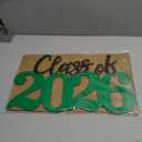 Class of 2026 Decorations Graduation Decorations 2026 Senior Photo Props Green Graduate Wooden Sign for Graduation Party Decorations