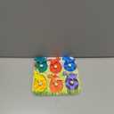 Easter Basket Stuffer Gift for Toddlers 1-3 Year Old Dinosaur Wooden Puzzles, Matching Eggs Peg Puzzle Gifts for Babies Fine Motor Skill Montessori Toys for Toddler Age 2-4 Boys Girls Valentine