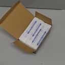 50 Pcs 1ml Syringes with Caps Oral Dispenser Individually Sterile Warpped for Medicine Dropper, Colostrum Collect Feeding Pets, Liquid