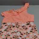 Alakuoti Kids Swimsuits Cutout One Piece Swimsuit Adjustable Straps Swimsuit Cute Ruffle Suit Girls Summer UPF 50+ Quick Dry Beach Bathing Suit Girls Swimsuits Orange Daisy 13-14 Years