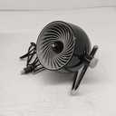 Vornado Pivot3 Compact Air Circulator Fan with Pivoting Axis, 3 Speed Settings, Removable Grill for Cleaning, Perfect for Home, Office, Dorm Use, Black