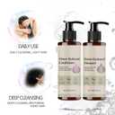 Onion Shampoo and Conditioner Set with Biotin & Rosemary – Onion Extract Formula Strengthens Hair, Reduces Breakage, Improves Texture & Shine, for All Hair Types (3.38 fl oz Each)