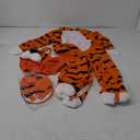 Spooktacular Creations Halloween Baby Tiger Costume for Kids, Tiger Costume Toddler for Animal Halloween Dress Up Party (3T (3-4 YRS))