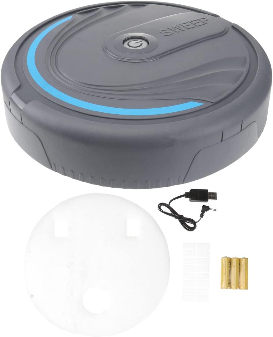 PATKAW Kids Kitchen Role Paly Toys Floor Sweep Toy Robot, 1pc Simulation Mopping Robot Fake Floor Mopping Robot Kids Vacuum for Role- Playing Toys for Children- Rechargeble Robot Mopping Machine