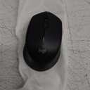 Logitech M330 SILENT Wireless Mouse, 2.4GHz with USB Receiver, Optical Tracking, Quiet & Lightweight, Long Battery Life, for PC, Mac, Laptop, Chromebook - Black