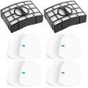 Colorfullife Replacement Filter for Shark CU530 UV650 UV725 ZU560 ZU560C ZU561 ZU562 ZU572 ZD400 ZD402 ZD201 Rotator Navigator Lift-Away Upright Vacuum，Part XFFK560, XHEPA560, XFFKZD400, XHFZD400