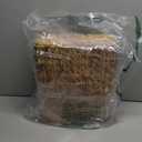 Coeusy 3 Gallon Wicker Trash Can, Small Bathroom Trash Can with Lid, Natural Water Hyacinth Wicker Waste Basket for Bedroom, Toilet, Narrow Garbage Can with Removable Liner