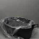 Achla Designs Black Oval Galvanized Steel Tub