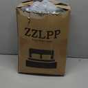 Zzlpp Queen Comforter Set 7 Pieces, Olive Green Bed in a Bag Bedding Set with 1 Comforter, 2 Pillow Shams, 2 Pillowcases, 1 Flat Sheet,1 Fitted Sheet with Pockets