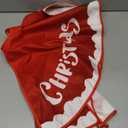 Christmas Tree Skirt Red White Cloth Christmas Tree Base Cover Skirts Decor for Xmas Party Holiday Home Garden (Christmas Train, 36inch)