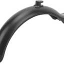 OUKENS Electric Scooter Mudguard, Professional Splash Proof 4 Hole Scooter Mudguard Replacement, M365 Scooter Fender Replacement Accessory Support (Black)