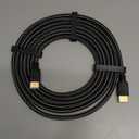 PowerBear 4K HDMI Cable 10 ft | High Speed Hdmi Cables, Braided Nylon & Gold Connectors, 4K @ 60Hz, Ultra HD, 2K, 1080P, ARC & CL3 Rated | for Laptop, Monitor, PS5, PS4, Xbox One, Fire TV, & More