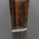 upsimples Floating Shelves for Wall, 23.6 Inch Shelves for Decor Storage Set of 6, Wall Mounted Wood Shelf for Bedroom, Living Room, Bathroom, Kitchen, Long Picture Ledge Shelves, Brown