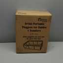 Orian Baby Playpen 50x74 XL Size for Babies and Toddlers, Oxford Fabric, Indoor & Outdoor Play Pen, Includes 10 Colorful Balls, 4 Pull Up Rings, Carry Bag