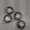 Rtrhinotuning Stainless Steel Push Through Center Caps 4.9" for Trailer Truck Rv Wheel Rims Chrome Trailer Hub Cap 3.66" Hight 4 PCS Wheel Center Caps