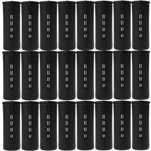 Jumbo Perm Rods, 28 pcs Black Color Perm Rods for Natural Hair Large Cold Wave Rods for Long Short Hair Hair Roller Hair Curlers Hairstyle Hairdressing Tools