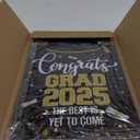 KatchOn, Congrats Grad Yard Sign - 16x10 Inches | Green and Gold Class of 2025 Congrats Yard Sign | Graduation Party Decoration | Congrats Grad Lawn Signs for Graduation Decorations 2025