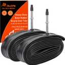 2-PCS 24'' Heavy Duty Bike Tubes 24x1.75/2.25 (45/57-507) 48mm Presta Valve Inner Tubes 24'' Bicyle Tube Compatible with 24x1.75 24x1.95 24x2.125 24x2.20 24x2.25 Bike Tire Tubes 