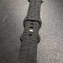 No Gap Leopard Engraved Bands Compatible for Samsung Galaxy Watch 6/5/4 Band 40mm 44mm, Watch 6 47mm 43mm,5 Pro 45mm, Watch 4 Classic 42mm 46mm, 20mm Soft Silicone Replacement Strap for Women (ABlack)