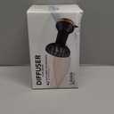 Diffuser Hair Dryer for Curly Hair  Ionic Technology Hair Dryer with Adjustable Heat & Speed Settings for Frizz-Free, Defined Curls, Lightweight Hair Dryer, Wavy And Curly Hair (GOLD)